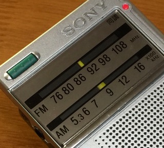 SONY ICF-R46 シルバー 2バンドラジオ SONY ICF-R46 シルバー 2バンドラジオ